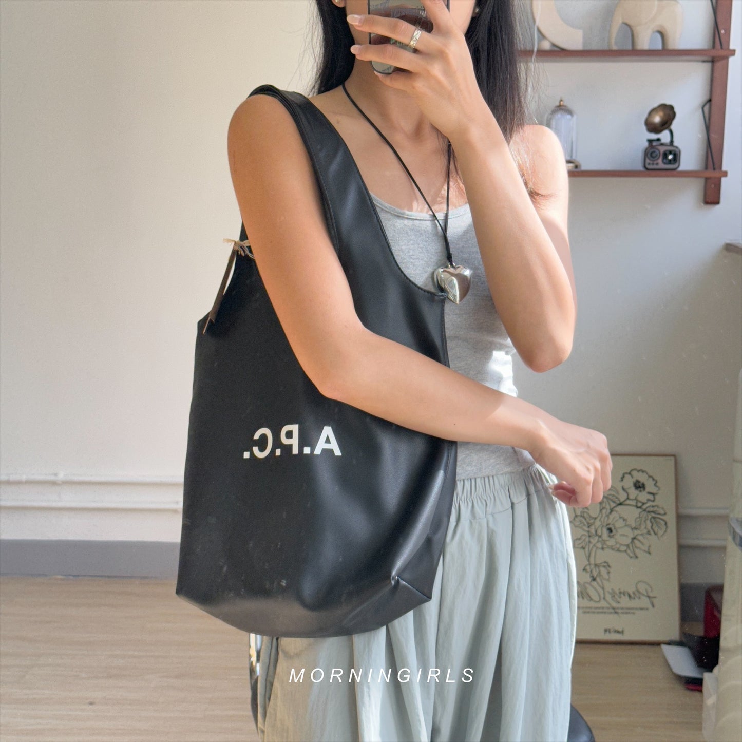 A.P.C. Ninon Tote Bag [SMALL] [可放A4尺寸!]