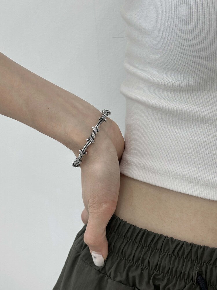 韓國OFUSE Thorn Bangle Bracelet [BABYMONSTER ASA/aespa Giselle同款]