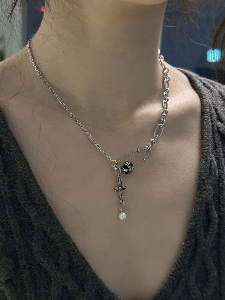 韓國選物🇰🇷 OFUSE Pearl Drop Necklace [ITZY YEJI同款]