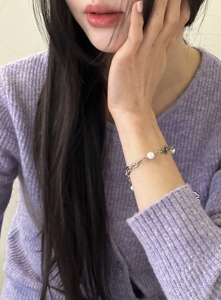 韓國OFUSE Pearl Drop Bracelet