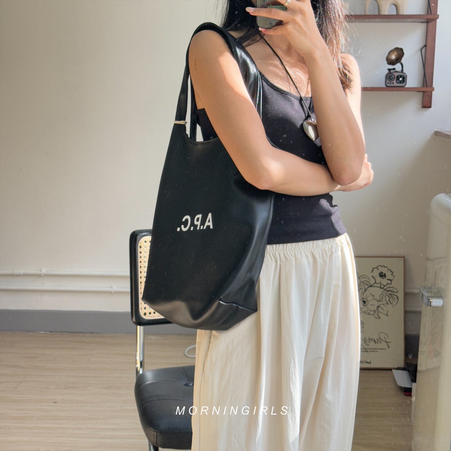 A.P.C. Ninon Tote Bag [SMALL] [可放A4尺寸!]