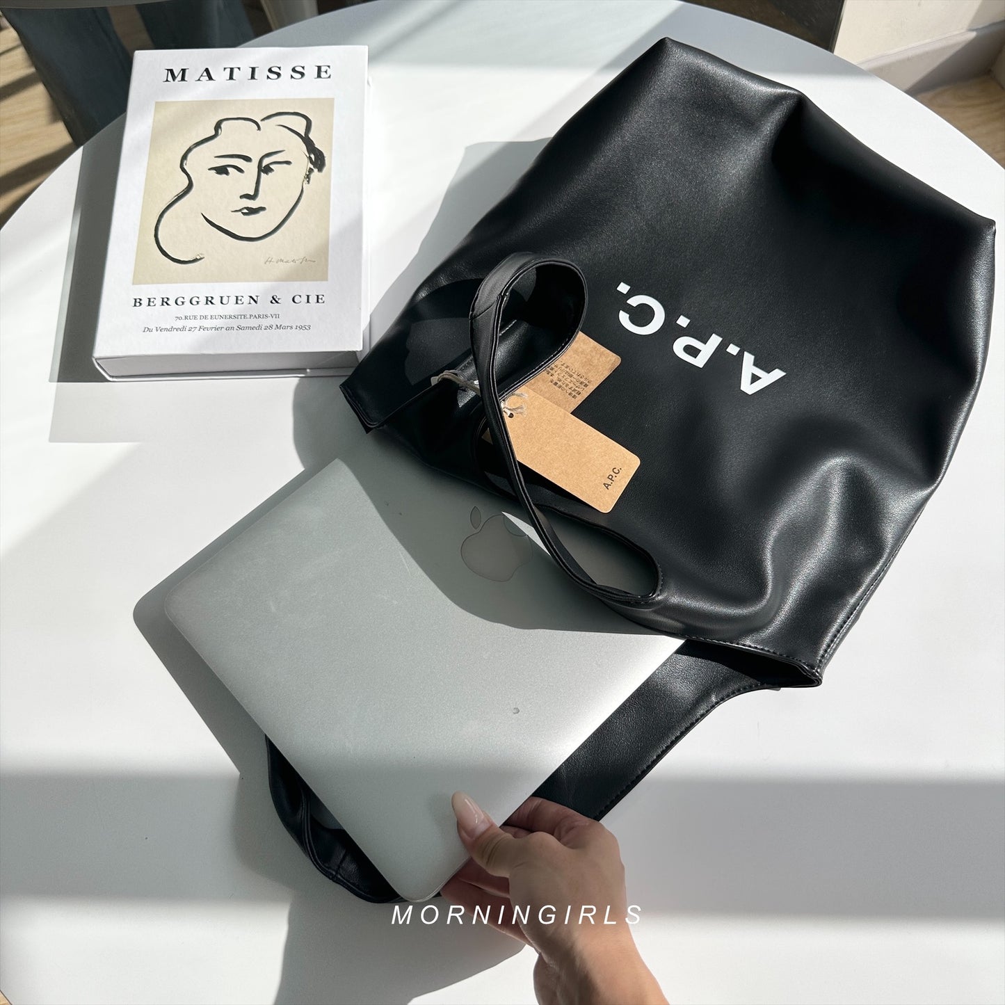 A.P.C. Ninon Tote Bag [SMALL] [可放A4尺寸!]