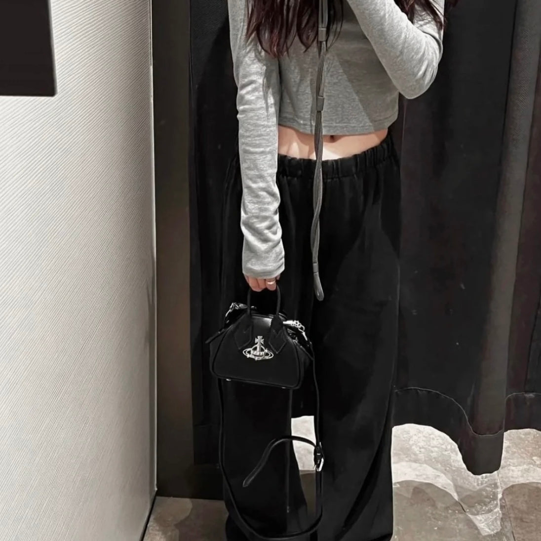 Vivienne Westwood Yasmine Mini Bag 荔枝皮保齡球袋 [年中折扣中!]