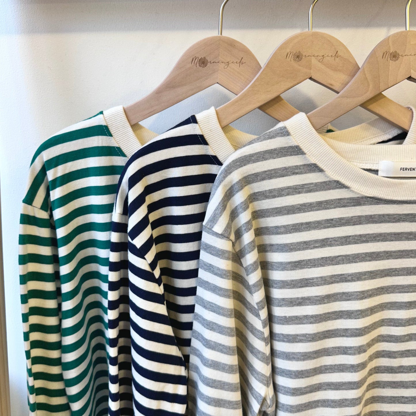 日系寬鬆間條BASIC TEE［超舒服!!!］[門市搬遷清貨限時優惠$99!]