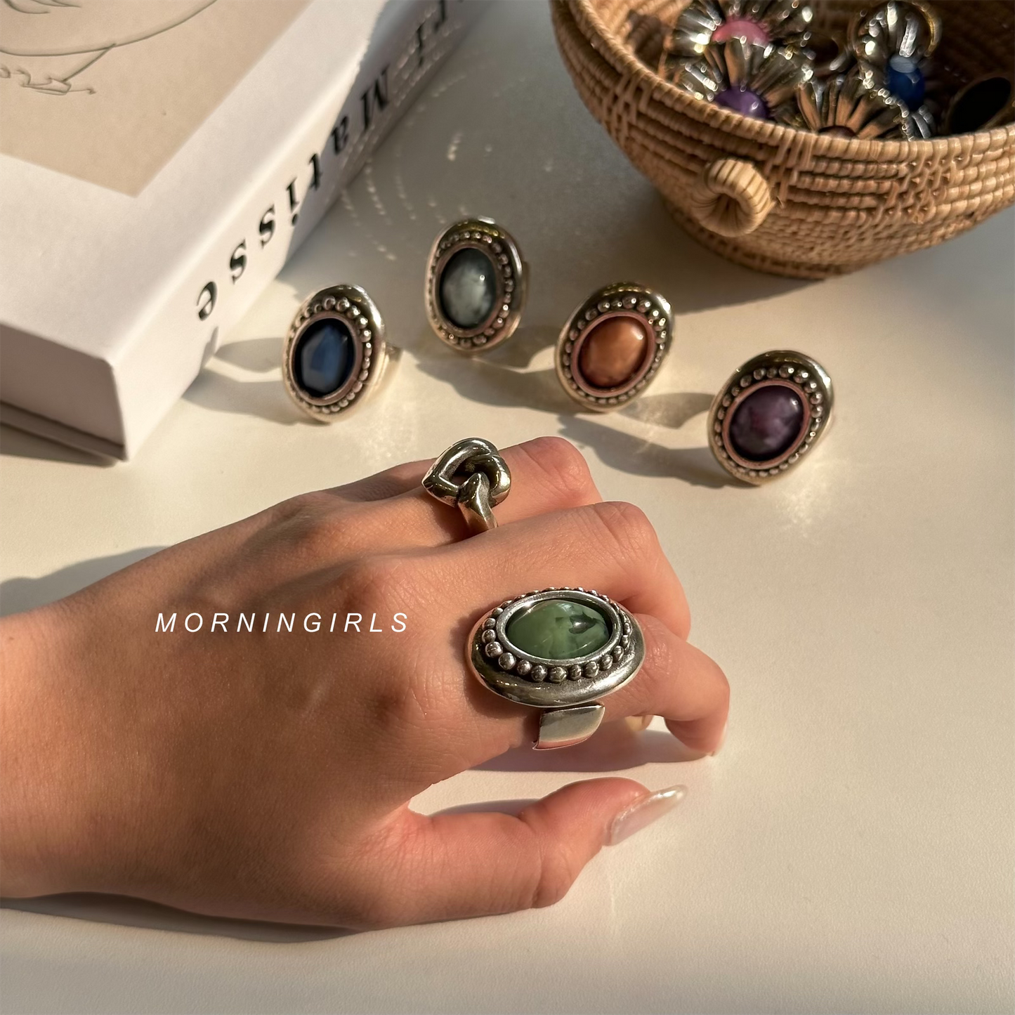 Otro Accesorio 西班牙手工飾物 - Oval Ring [小手指推薦]