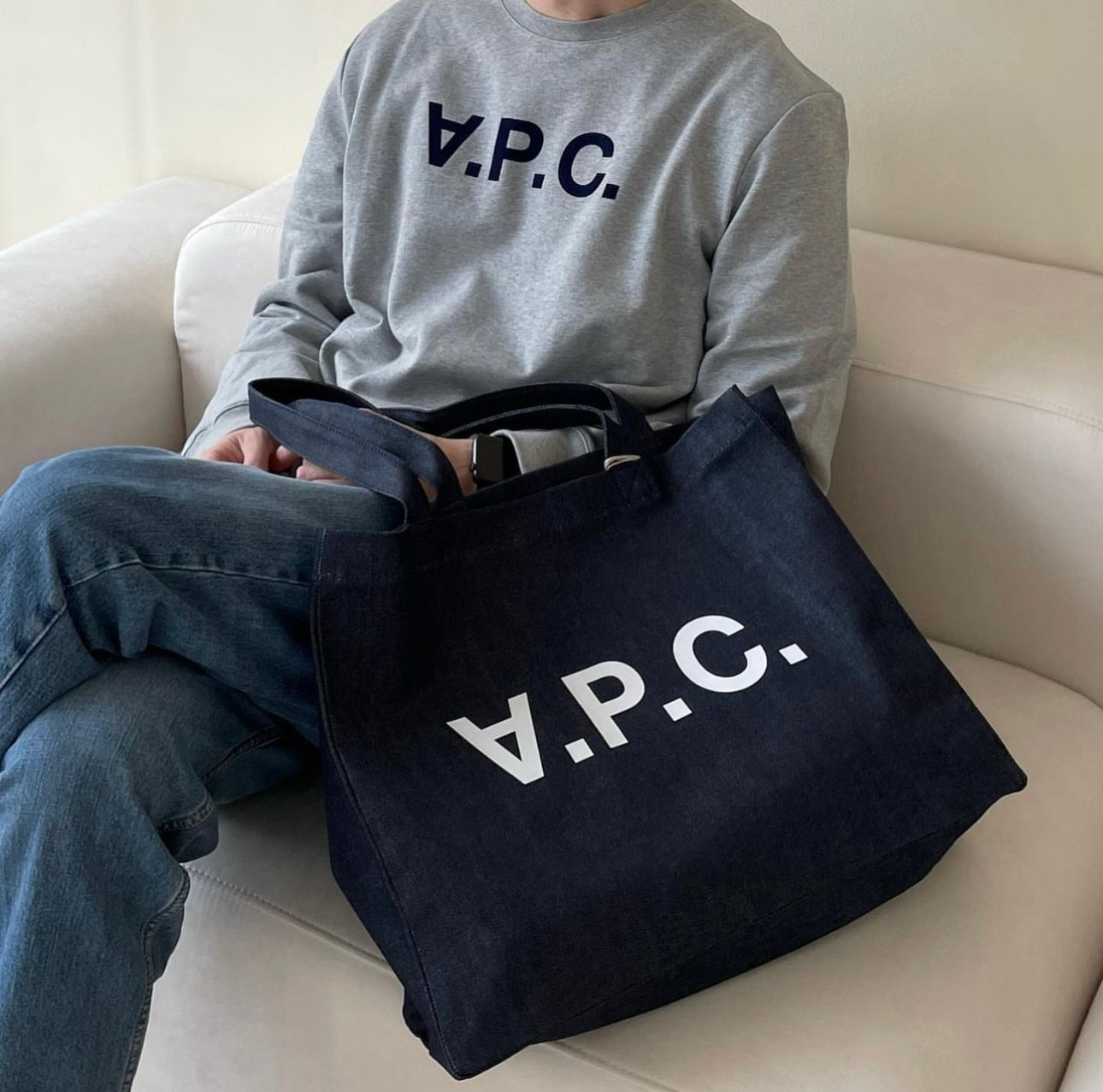 A.P.C. 經典牛仔 Denim Tote Bag [全現貨回歸!]