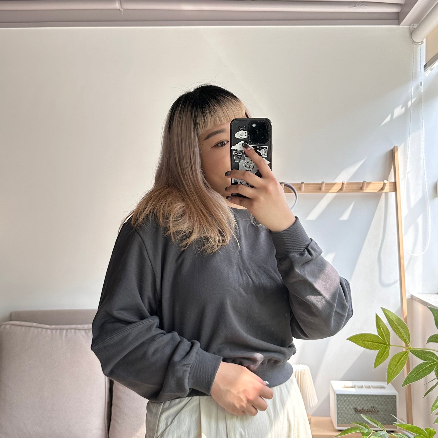 Basic Cropped Sweatshirt 4色入 微寬鬆 超抵!! 售完不補 [門市搬遷清貨限時優惠$69!]