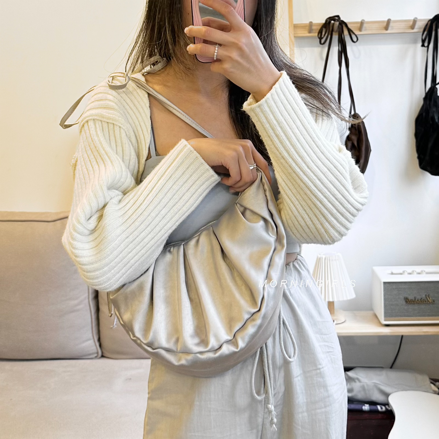 KOREA可愛滑身餃子袋 3色入 [門市搬遷清貨限時優惠$149!]