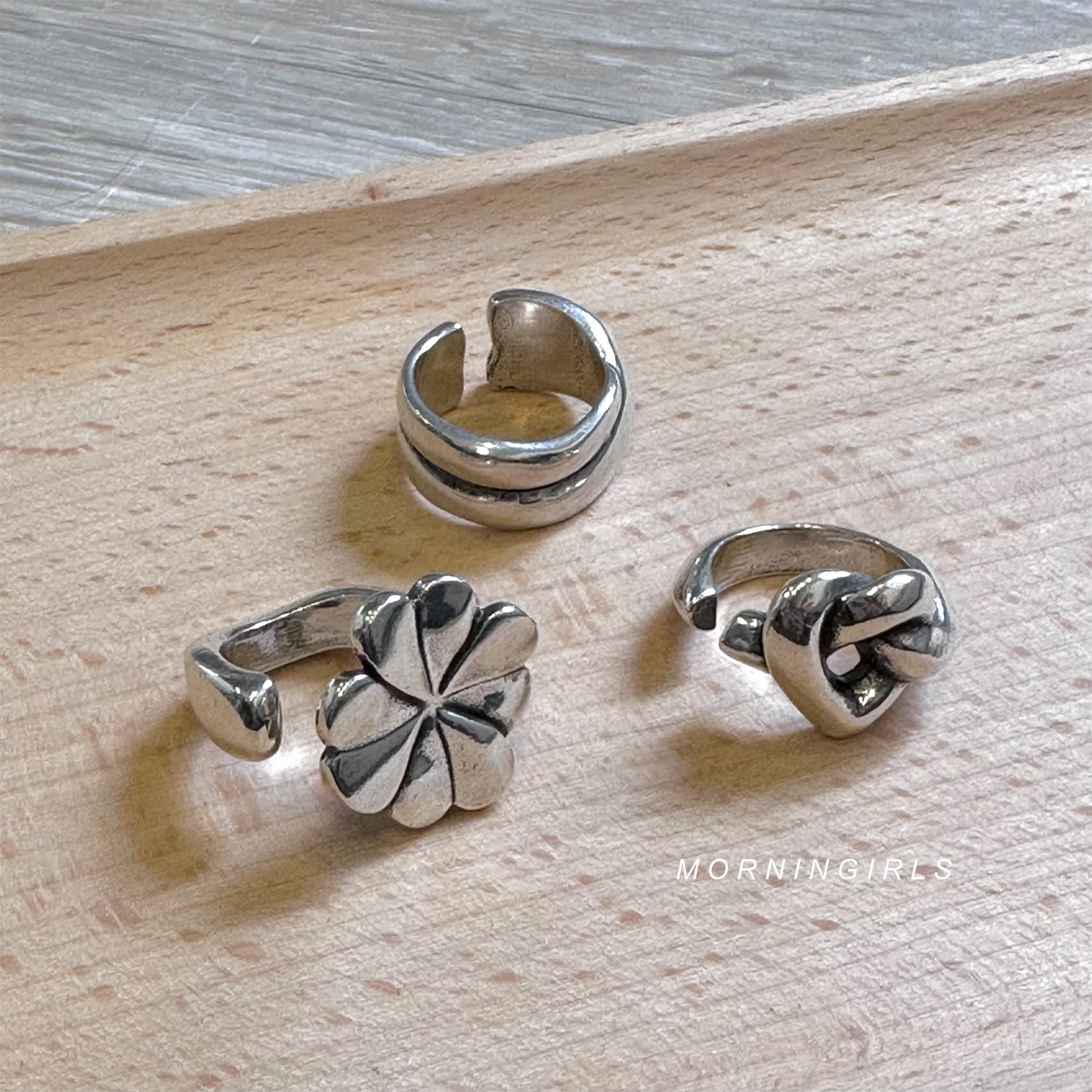 Otro Accesorio 西班牙手工飾物 - 扭扭心形戒指