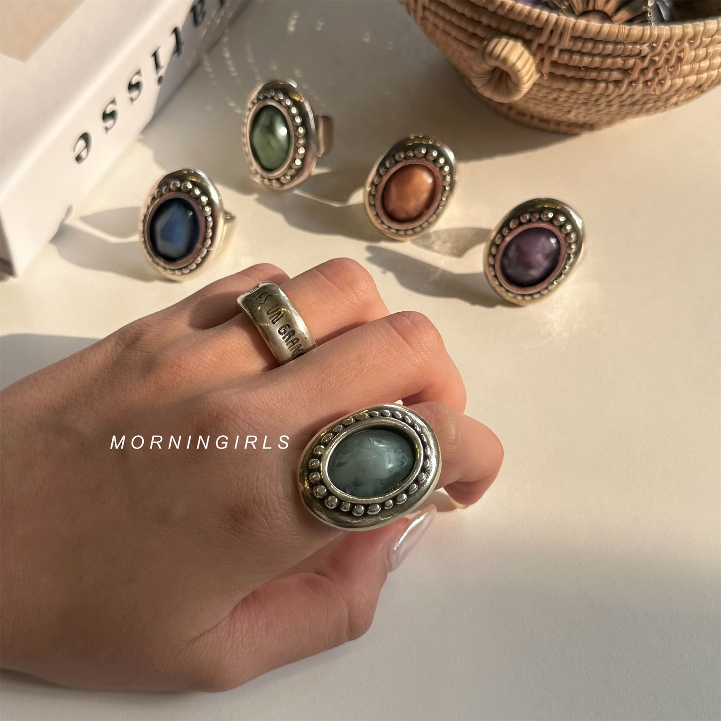 Otro Accesorio 西班牙手工飾物 - Oval Ring [小手指推薦]