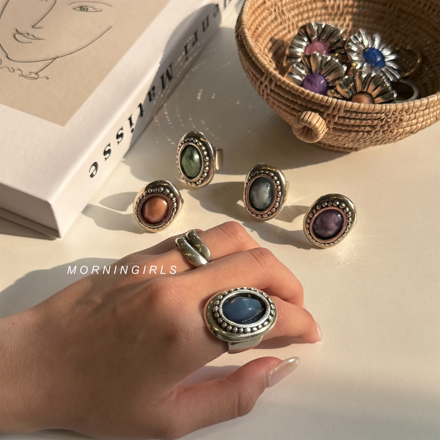 Otro Accesorio 西班牙手工飾物 - Oval Ring [小手指推薦]