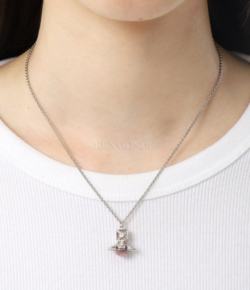Vivienne Westwood Capucine Pendant Necklace 花花粉紅小星球 [2026年新款～超可愛]
