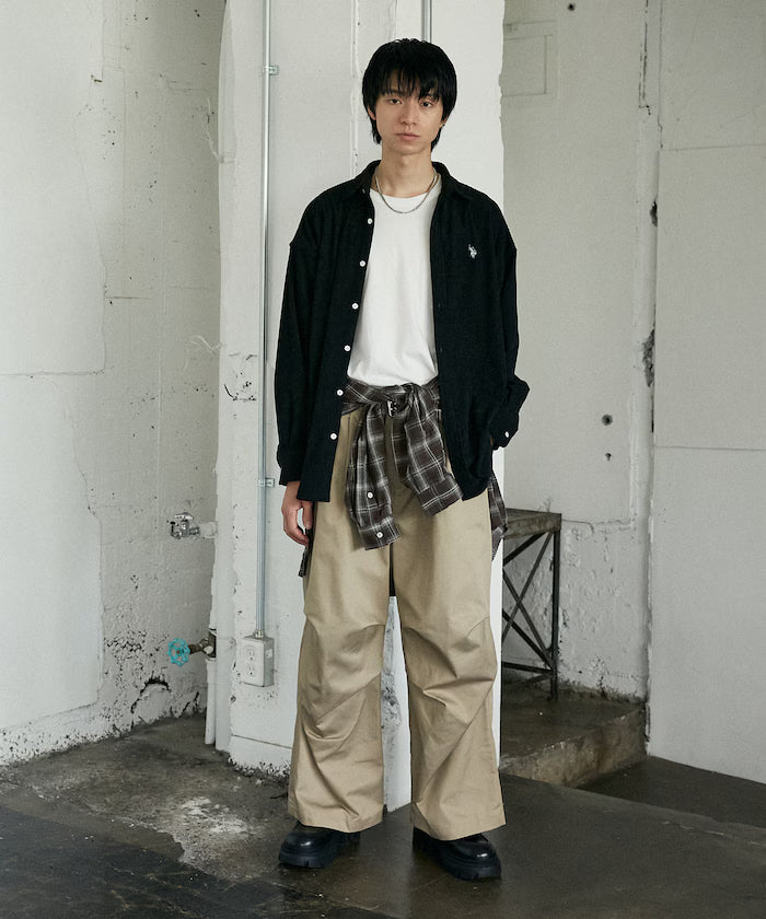 U.S. POLO ASSN. X PUBLUX寬鬆燈芯絨恤衫 [男女可穿unisex 新品優惠中]