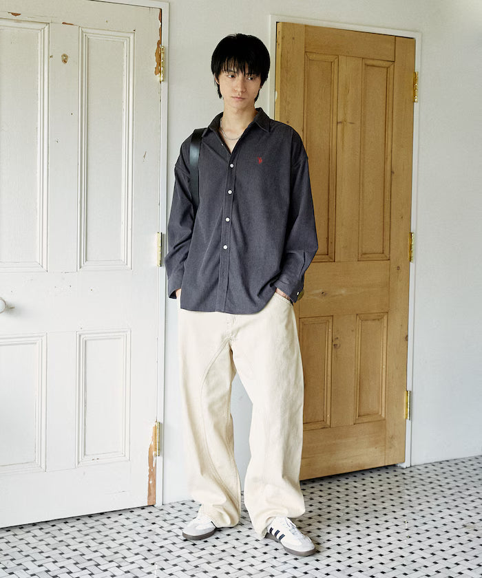 U.S. POLO ASSN. X PUBLUX寬鬆燈芯絨恤衫 [男女可穿unisex 新品優惠中]