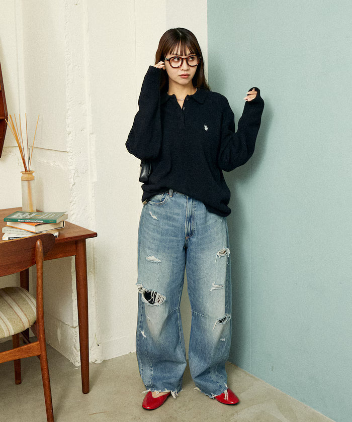 U.S. POLO ASSN. X PUBLUX 柔軟針織Polo上衣 [UNISEX日本直送新品優惠中]