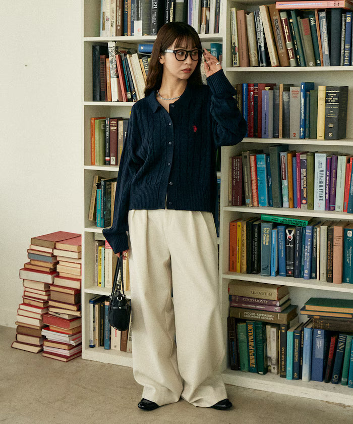 U.S. POLO ASSN. X PUBLUX 大人氣企領針織鈕扣毛衣 [日本直送 限量新品現貨優惠 完售即止!]