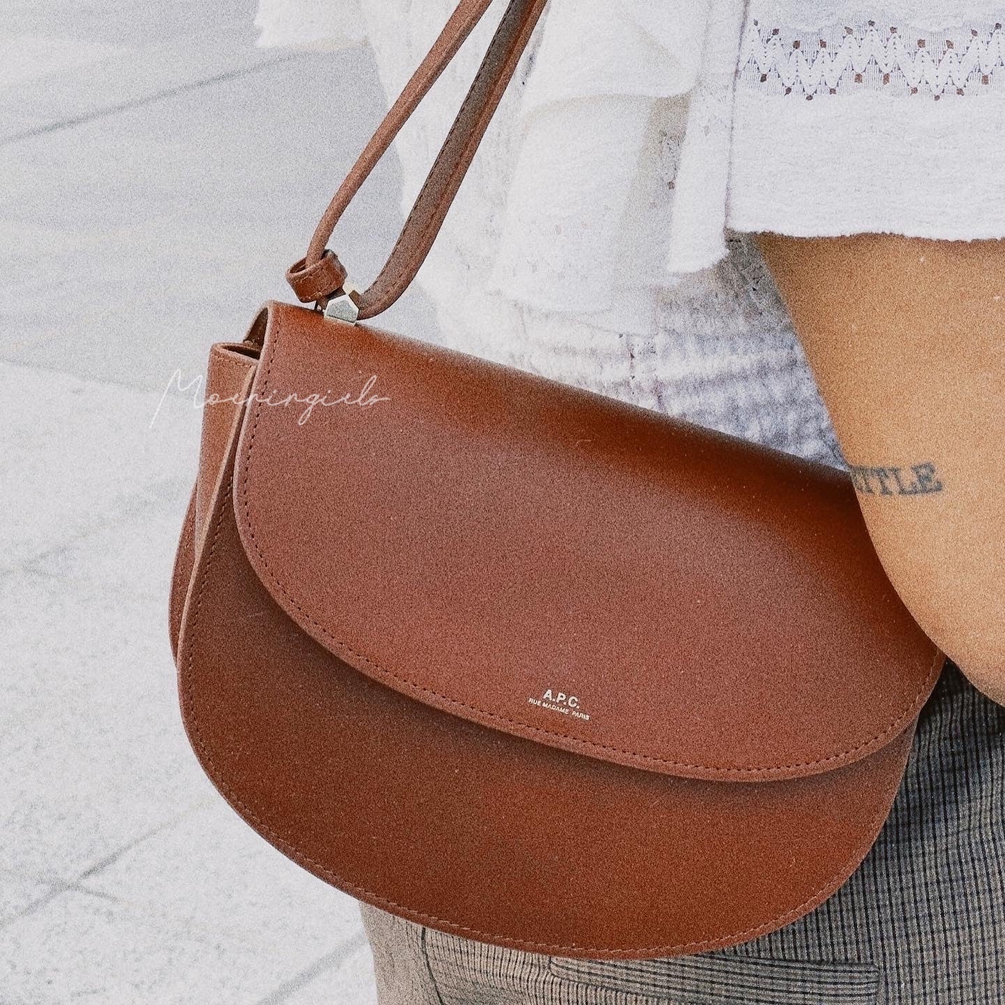 A.P.C. Geneve Bag 馬鞍包 [REGULAR] [復古啡優惠現貨中]