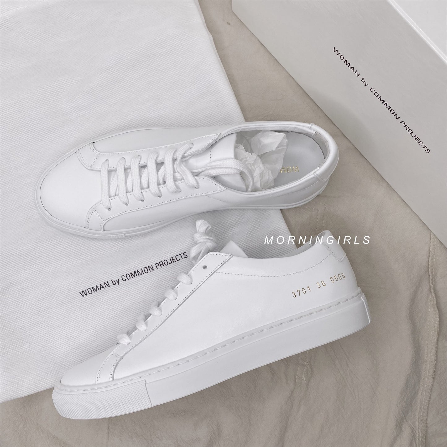 Common Projects Original Achilles Leather Sneakers 小白鞋 3701 女裝