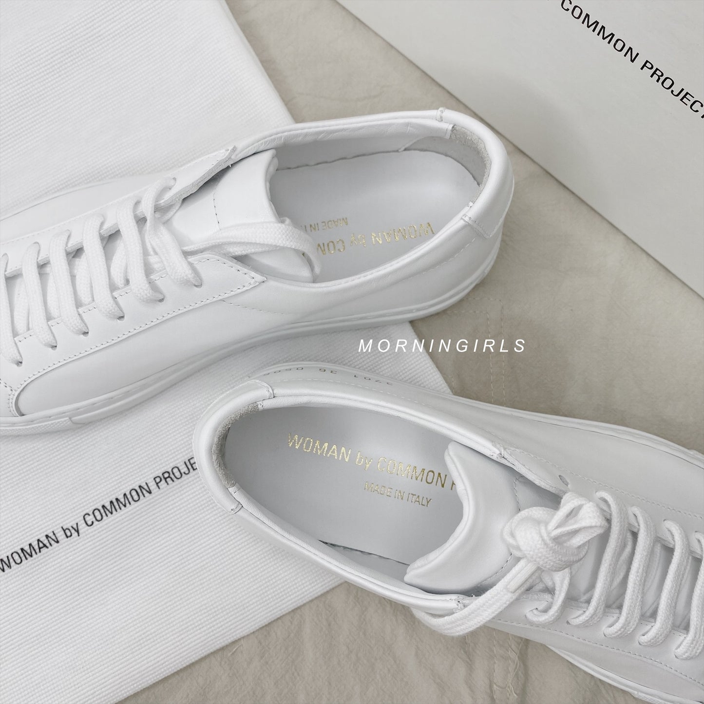Common Projects Original Achilles Leather Sneakers 小白鞋 3701 女裝