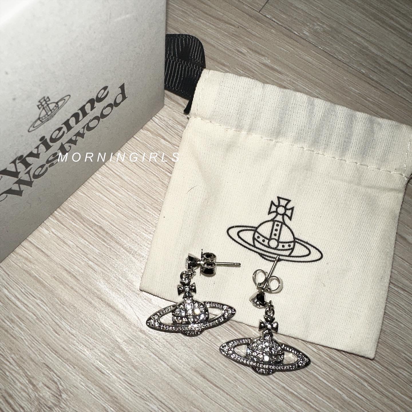 Vivienne Westwood Drop Earrings [超閃約會穿搭推薦♡]
